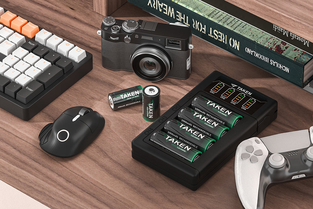 Rechargeable camera battery