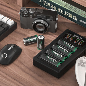 Rechargeable camera battery
