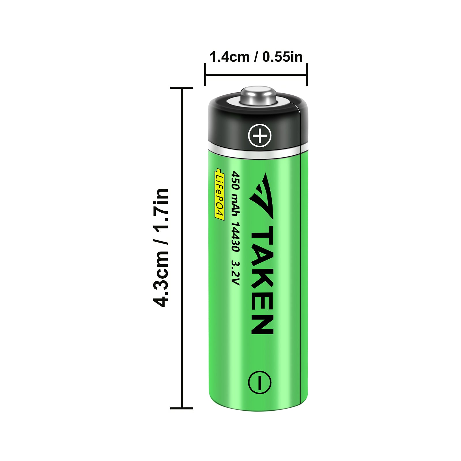 Duracell 14430 3.2-Volt Rechargeable Lithium Landscape Lighting Batteries  in the Landscape Lighting Batteries department at