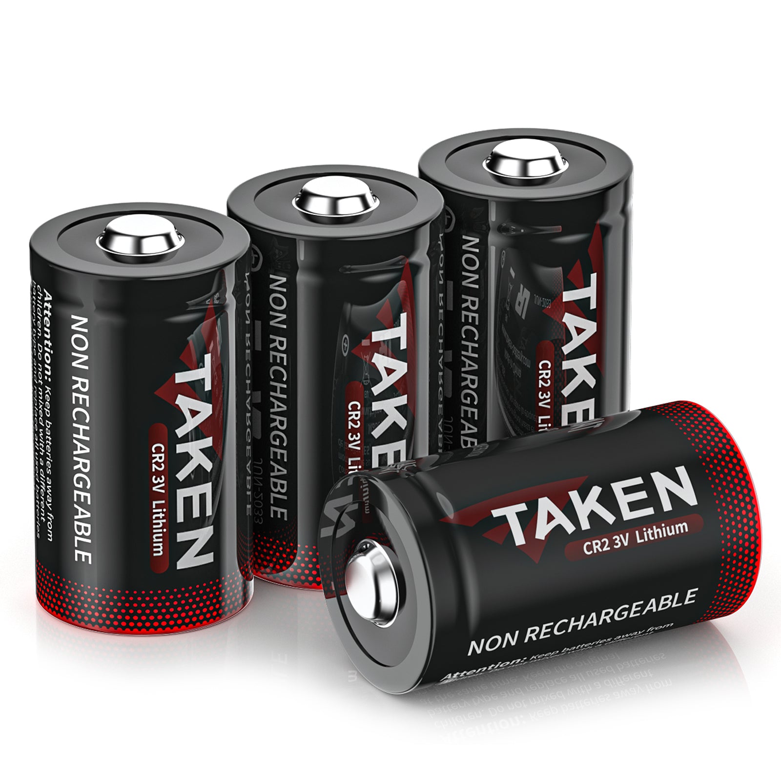 Taken CR2 Lithium Battery Non-Rechargeable with PTC Protection 3 Volt –  Taken Battery